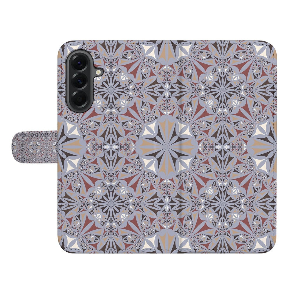 Book Case Samsung Galaxy A37 Bloemenpatroon