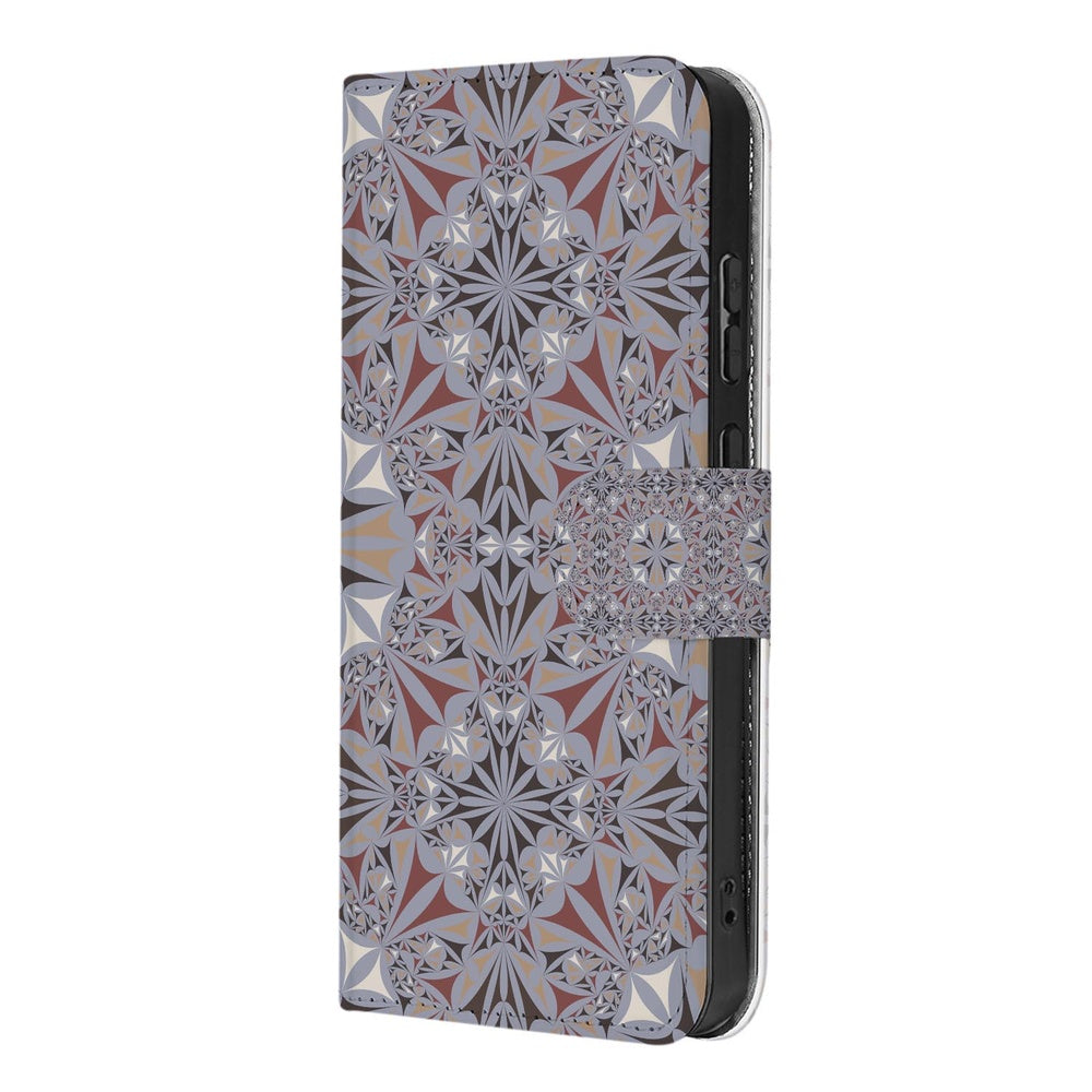 Book Case Samsung Galaxy A37 Bloemenpatroon