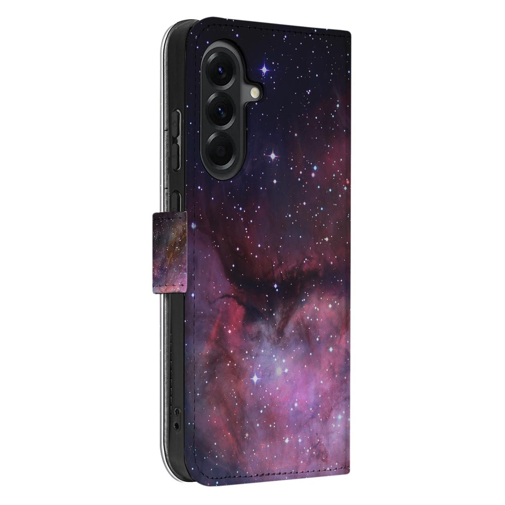 Book Case Hoesje Samsung Galaxy A37 Heelal Design