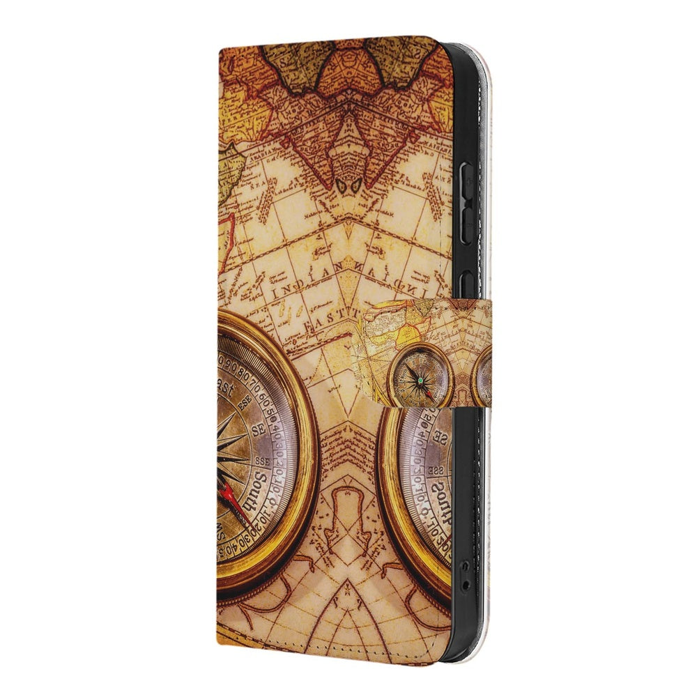 Samsung Galaxy A37 Book Case Hoesje Kompas