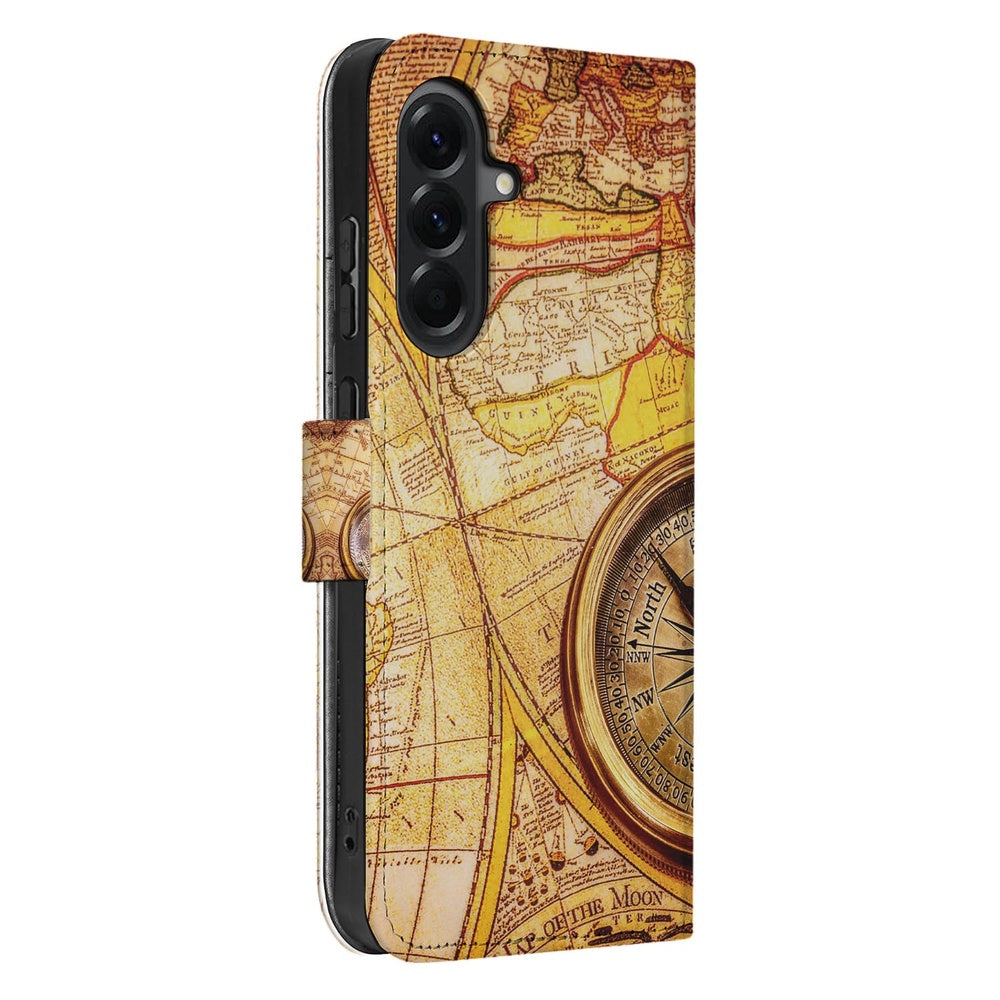 Samsung Galaxy A37 Book Case Hoesje Kompas