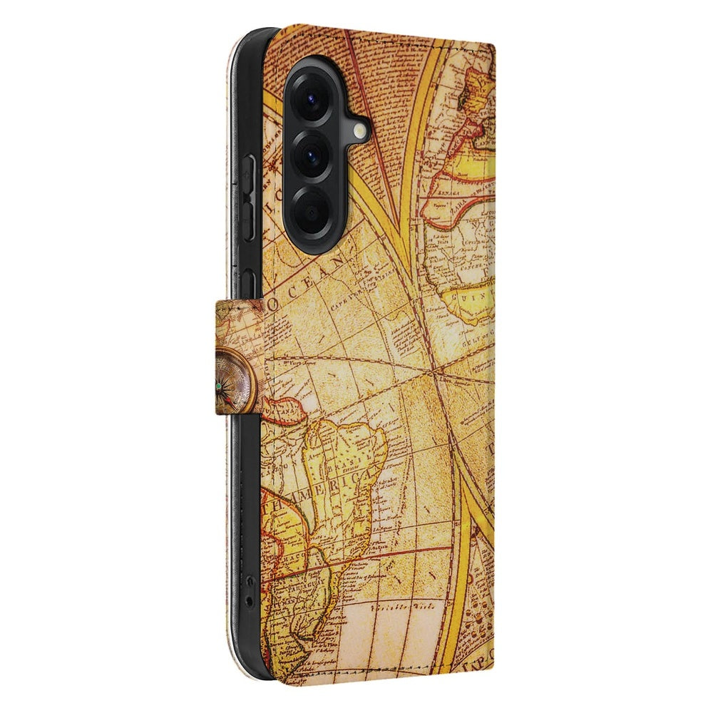 Samsung Galaxy A37 Book Case Hoesje Kompas