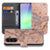 Book Case Hoesje Samsung Galaxy A37 Marmer Oranje
