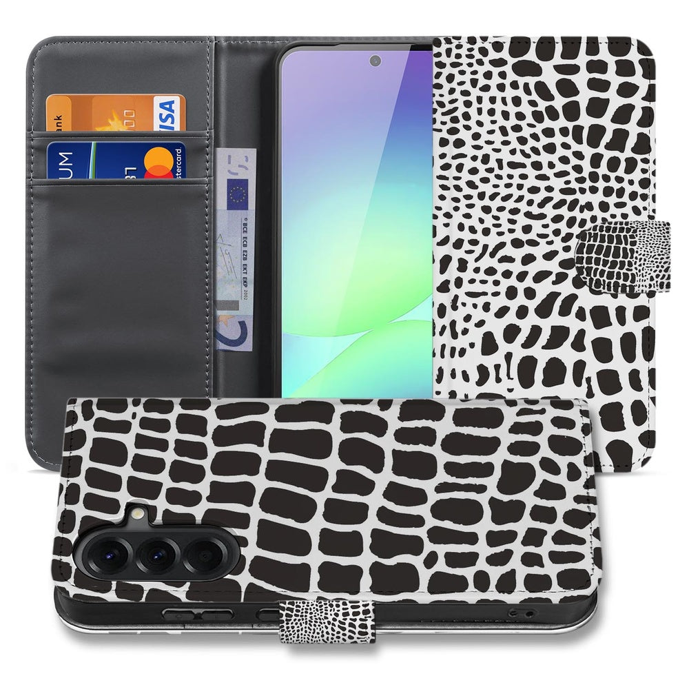 Bookcase Samsung Galaxy A37 Slangenprint