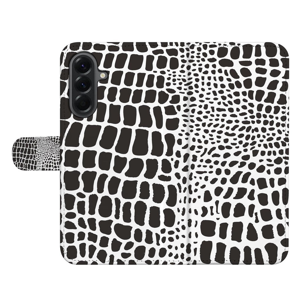 Bookcase Samsung Galaxy A37 Slangenprint