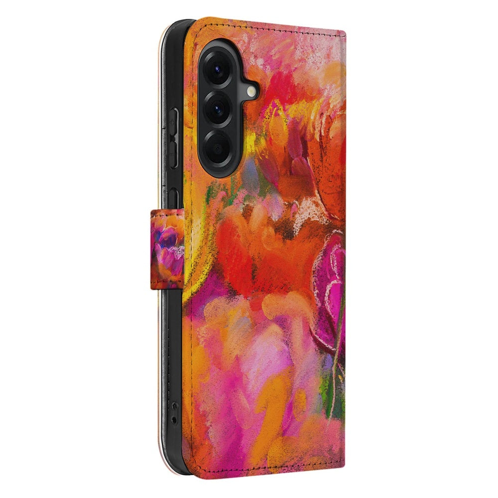 Book Case Hoesje Samsung Galaxy A37 Tulips