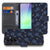 Samsung Galaxy A37 Book Case Hoesje Voetbal Design met Pasjeshouder Vooraanzicht Detail.