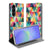 Samsung Galaxy A37 Book Cover Geruit Ruitpatroon Kleurrijk Aanzicht.