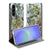 Samsung Galaxy A37 Bookcase Hoesje Jungle design open met tropisch motief en smartphone zichtbaar.