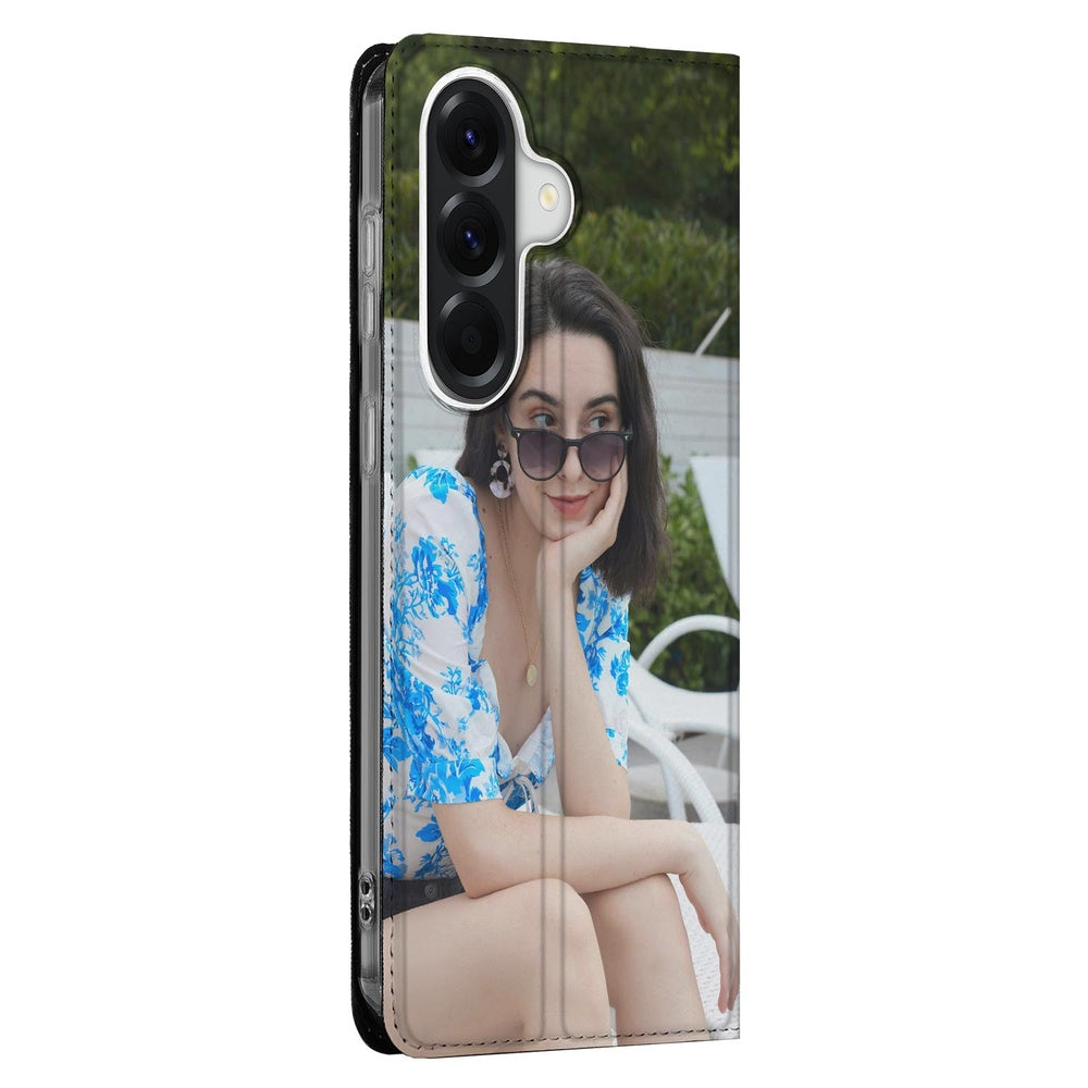 Samsung Galaxy A37 Stand Case Hoesje Maken met Foto | Persoonlijk Design Vooraanzicht.