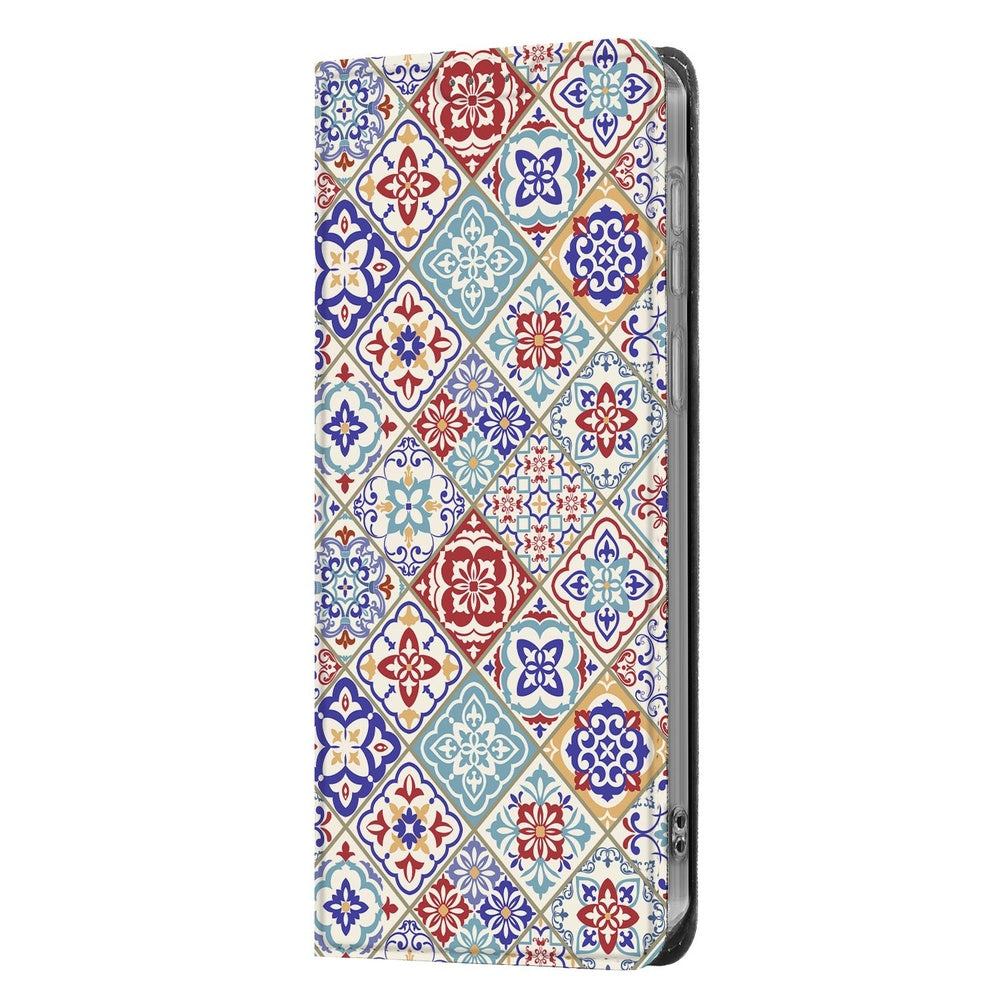 Samsung Galaxy A37 Telefoonhoesje Tiles Color Vooraanzicht.