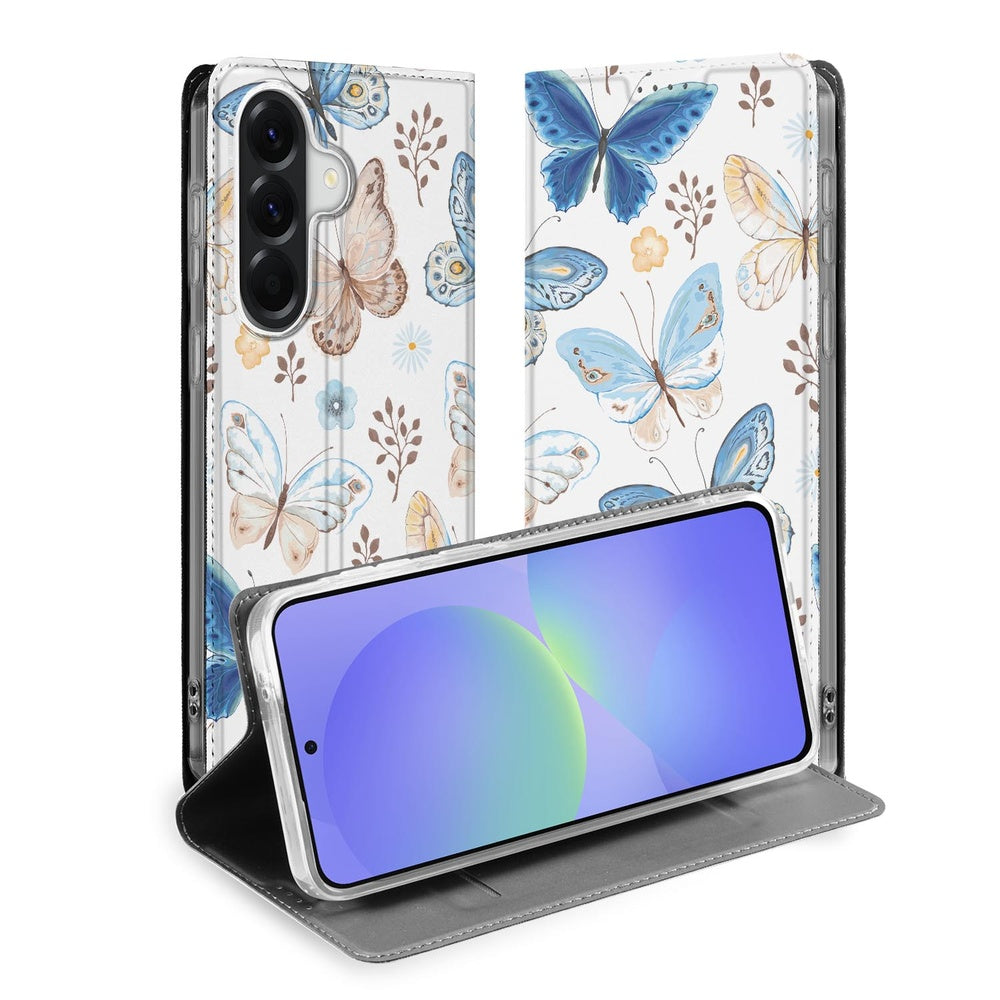Samsung Galaxy A37 Telefoonhoesje Vlinder vlinderprint vooraanzicht.