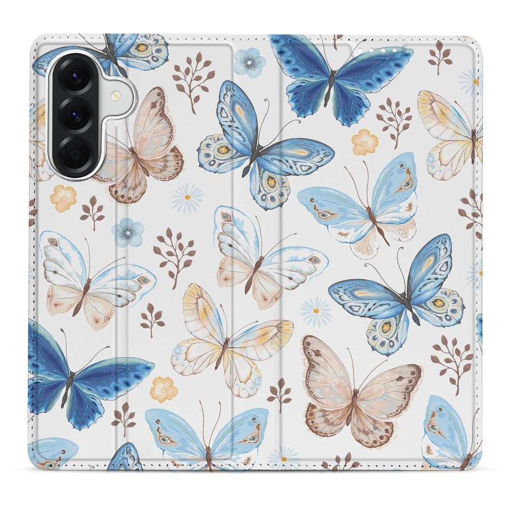 Samsung Galaxy A37 Telefoonhoesje Vlinder Vlinderprint Detail.
