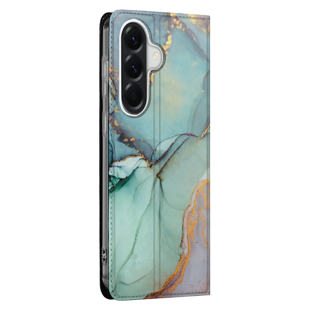 Samsung Galaxy A37 Book Cover Watercolor Mix Bookcase Watercolor Mix Vooraanzicht.