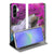 Samsung Galaxy A37 Telefoonhoesje Waterval Book cover paarse waterval design vooraanzicht.