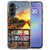 Samsung Galaxy A37 TPU hoesje Amsterdamse Grachten met kleurrijke grachtenpanden