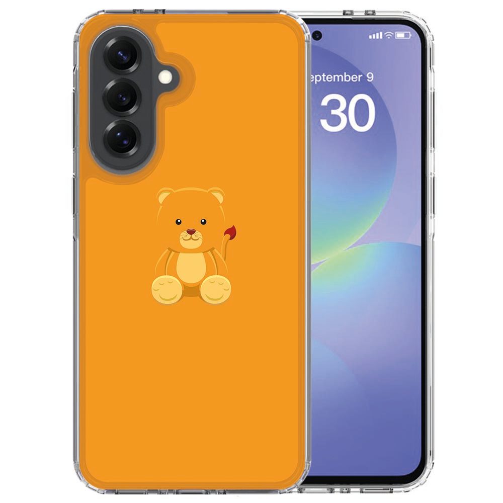 Oranje Baby Beer illustratie op TPU hoesje voor de Samsung Galaxy A37