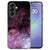 Samsung Galaxy A37 TPU hoesje Galaxy met paarse sterrenhemelprint