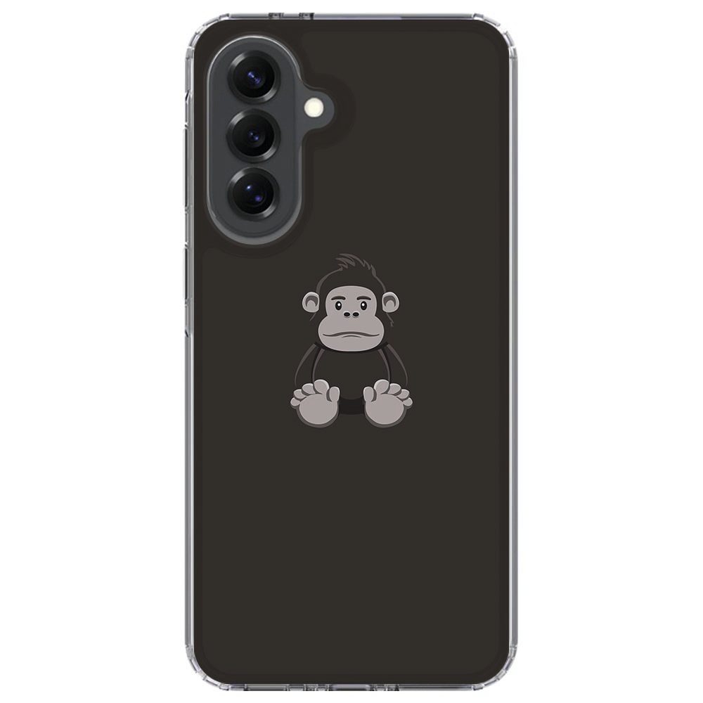 Samsung Galaxy A37 met Gorilla siliconen hoesje, zicht op camera-uitsparing
