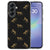 Zijaanzicht van de Samsung Galaxy A37 met Leopards hoesje en klikbare knoppen