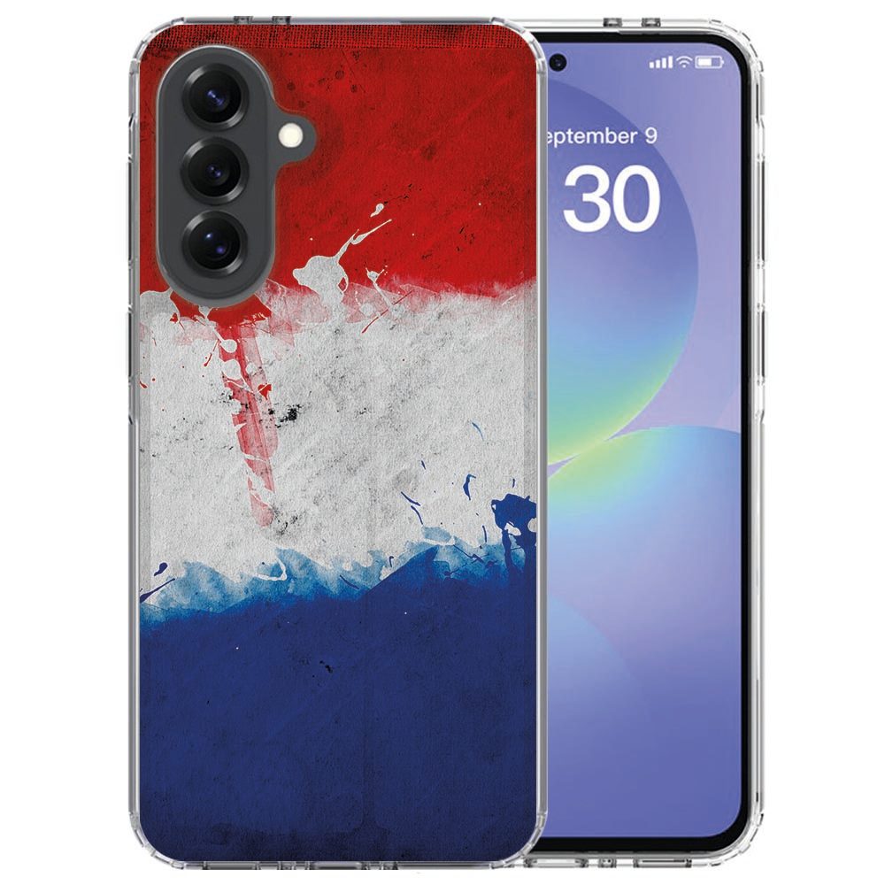 Rood-wit-blauwe Nederlandse Vlag print op een Samsung Galaxy A37 back cover hoesje
