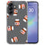 Samsung Galaxy A37 siliconen hoesje Nut Jar met notenpot illustratie, achteraanzicht