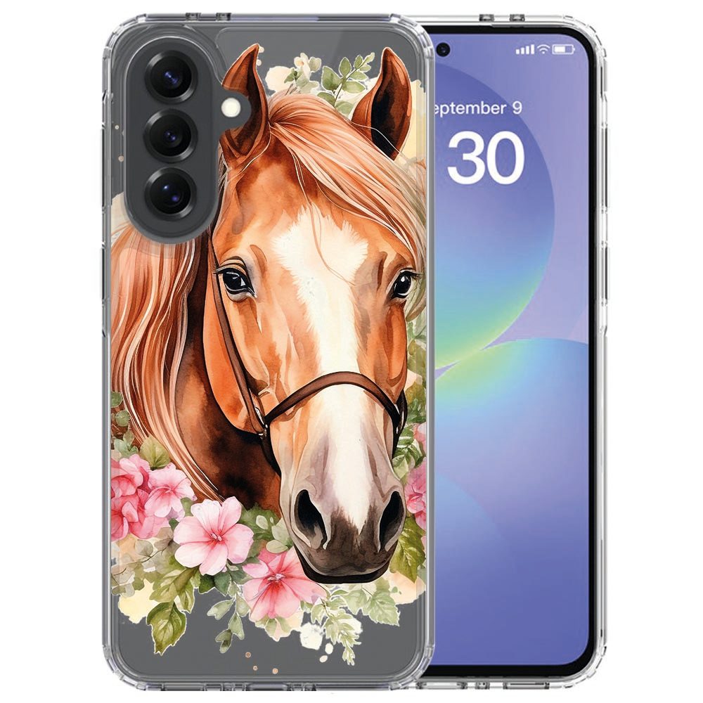 Telefoonhoesje Paard voor de Samsung Galaxy A37 met paardenprint op de achterkant