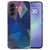 Polygon Dark softcase hoesje voor Samsung Galaxy A37 met geometrisch patroon