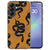 Snakes design in bruin en zwart op Samsung Galaxy A37 softcase hoesje