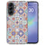 Kleurrijk Tiles Color mozaïekpatroon op een TPU hoesje voor de Samsung Galaxy A37