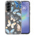 Samsung Galaxy A37 siliconen hoesje Vlinder met blauwe vlinder op de achterzijde