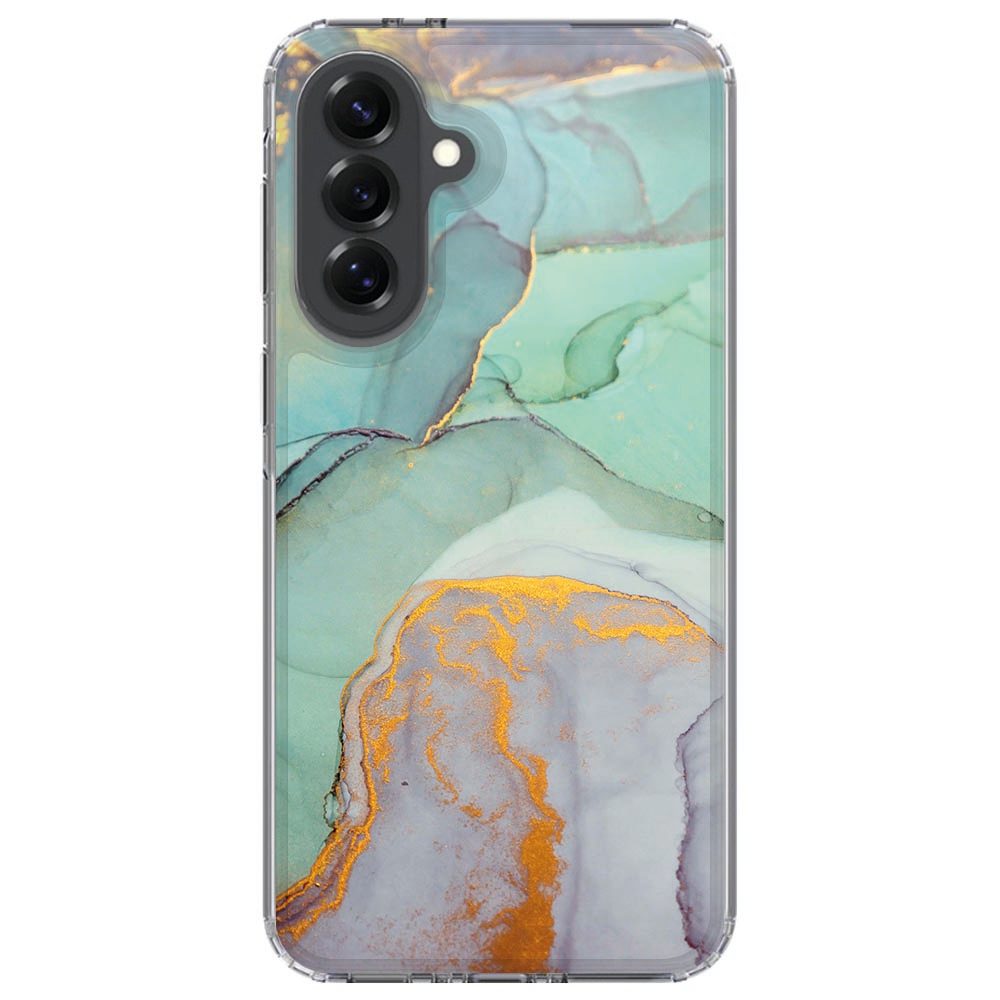 Samsung Galaxy A37 telefoonhoesje Watercolor Mix om het toestel, met cameraranden in beeld