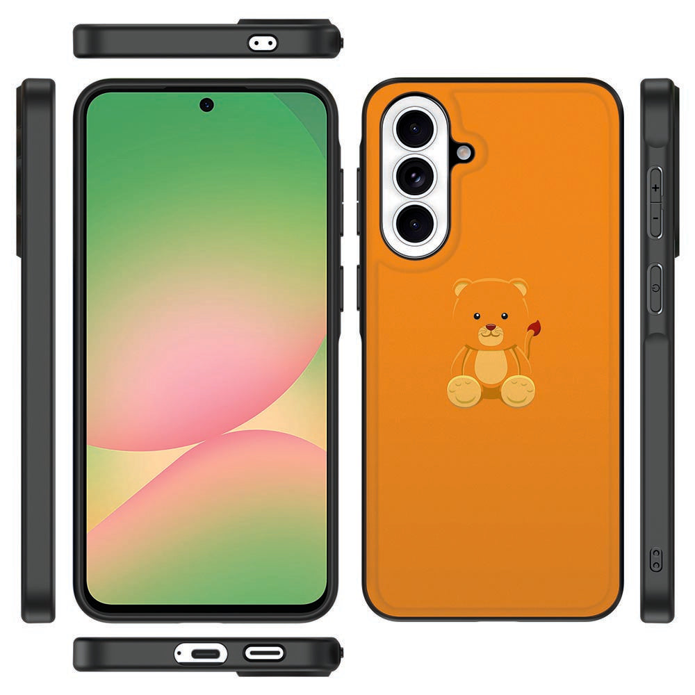 Samsung Galaxy A57 TPU Hoesje Baby Beer voorkant achterkant zijkanten.