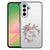 Samsung Galaxy A57 Back Cover Boho Tekst achterzijde met design Peace and Love.