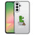 Samsung Galaxy A57 Telefoonhoesje Cactus Poo-print achterkant.