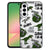 Samsung Galaxy A57 Backcover Hoesje Dinosaurus Patroon Voorkant.