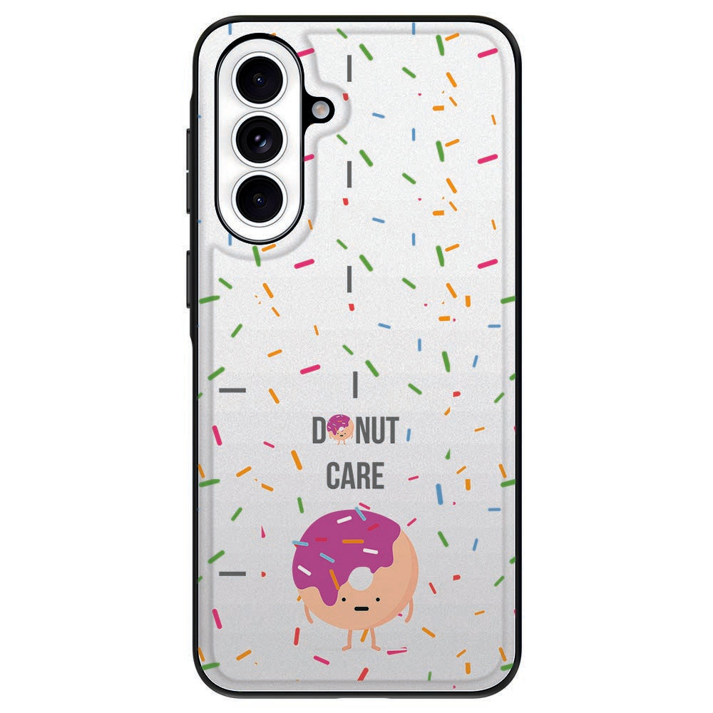 Samsung Galaxy A57 Beschermhoes Donut Donutprint Aanzicht.