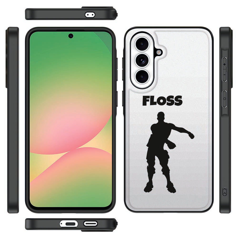 Samsung Galaxy A57 Beschermhoes Floss Vooraanzicht.