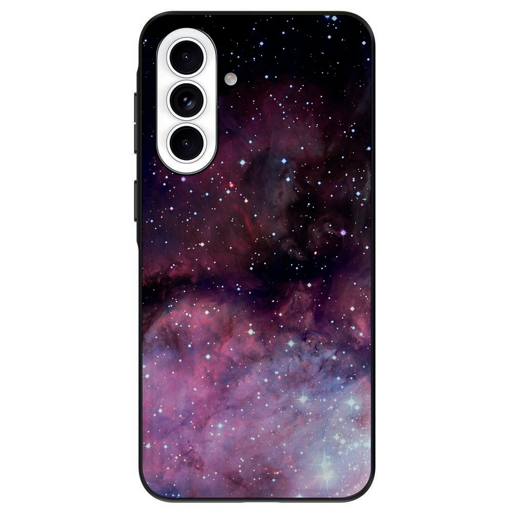 Samsung Galaxy A57 Back Cover Galaxy sterrenruimtedesign achteraanzicht.