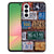 Samsung Galaxy A57 Backcover Hoesje Kentekenplaten print detail.
