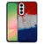 Samsung Galaxy A57 TPU Hoesje Nederland Rood Wit Blauw Vooraanzicht.
