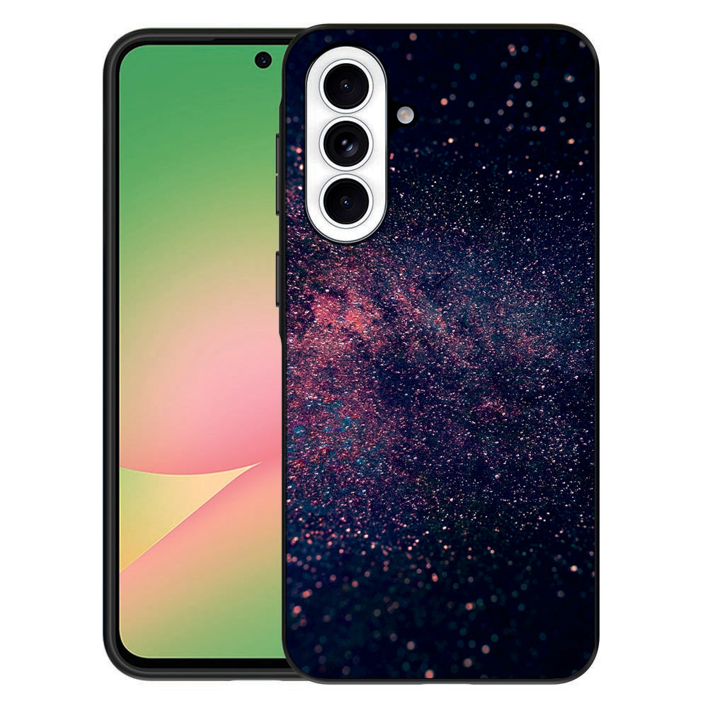 Samsung Galaxy A57 Backcover Hoesje Stars nachtlampjes design achterzijde detail.