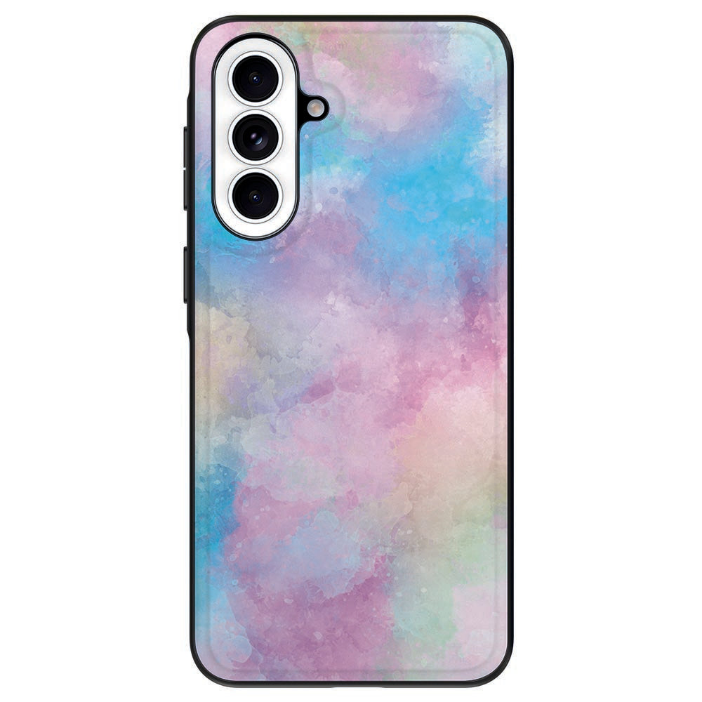 Samsung Galaxy A57 Watercolor Light Back Cover voorkant.