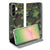 Samsung Galaxy A57 Telefoonhoesje Army Dark folio hoes camouflage vooraanzicht.