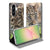 Samsung Galaxy A57 Smart Cover Hoesje Baby Luipaard detail vooraanzicht.