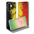 Samsung Galaxy A57 Book Cover Belgie design zwart geel rood vooraanzicht.