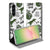 Samsung Galaxy A57 Smart Cover Hoesje Dinosaurus dinosaurusdruk groene design vooraanzicht.