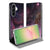 Samsung Galaxy A57 Book Case kosmisch ontwerp vooraanzicht.