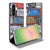 Samsung Galaxy A57 Book Case Kentekenplaten design met Amerikaanse kentekenplaten vooraanzicht.