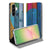 Samsung Galaxy A57 Standcase Hoesje Wood Heart voorkant en open met scherm zichtbaar.